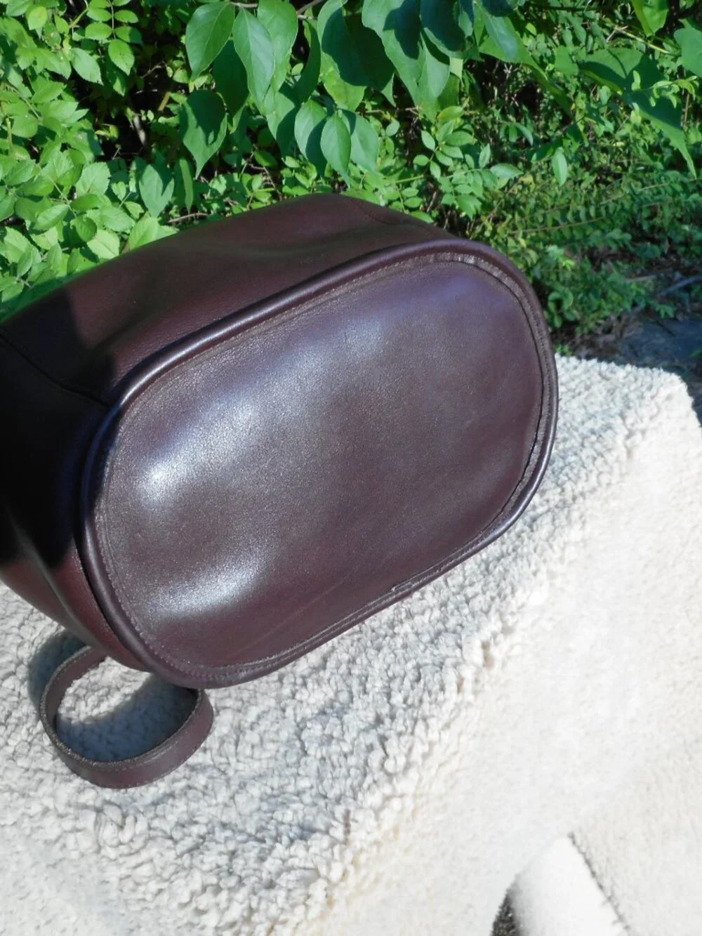EUC Vintage Coach Drawstring Backpack 9994, in Mahogany